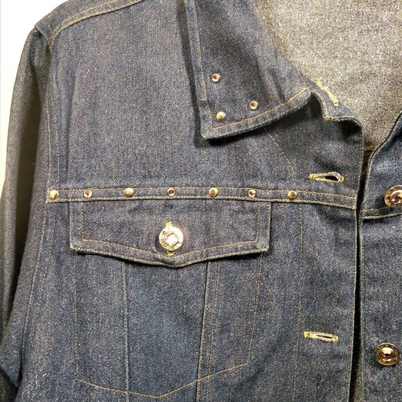 Sparkle Denim Jacket by Me and You SZ 18/20 - Picture 5 of 16